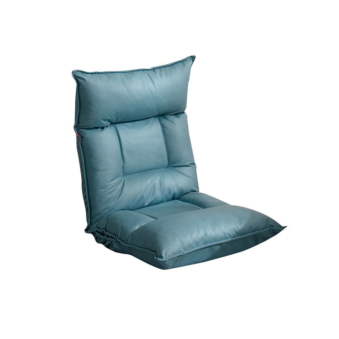 SOGA Green Lounge Recliner Lazy Sofa Bed Tatami Cushion Collapsible Backrest Seat Home Office Decor - Cafe Supply