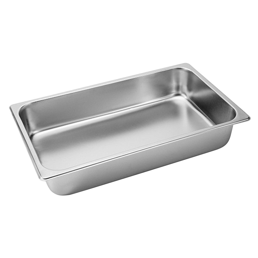 SOGA Gastronorm GN Pan Full Size 1/1 GN Pan 10cm Deep Stainless Steel Tray - Cafe Supply