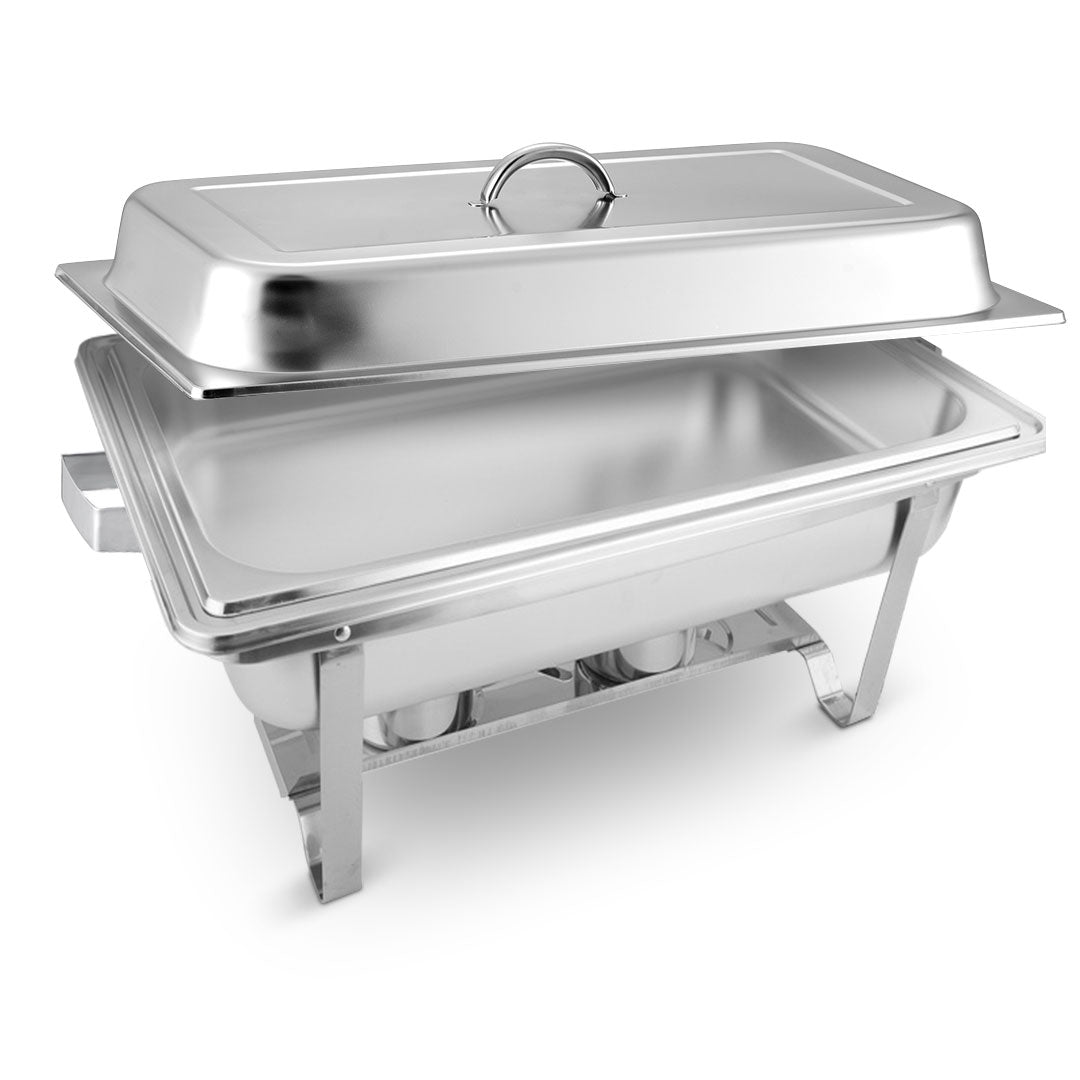 SOGA 9L Stainless Steel Chafing Food Warmer Catering Dish Full Size - Cafe Supply