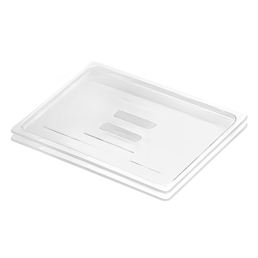 SOGA Clear Gastronorm 1/1 GN Lid Food Tray Top Cover Bundle of 2 - Cafe Supply