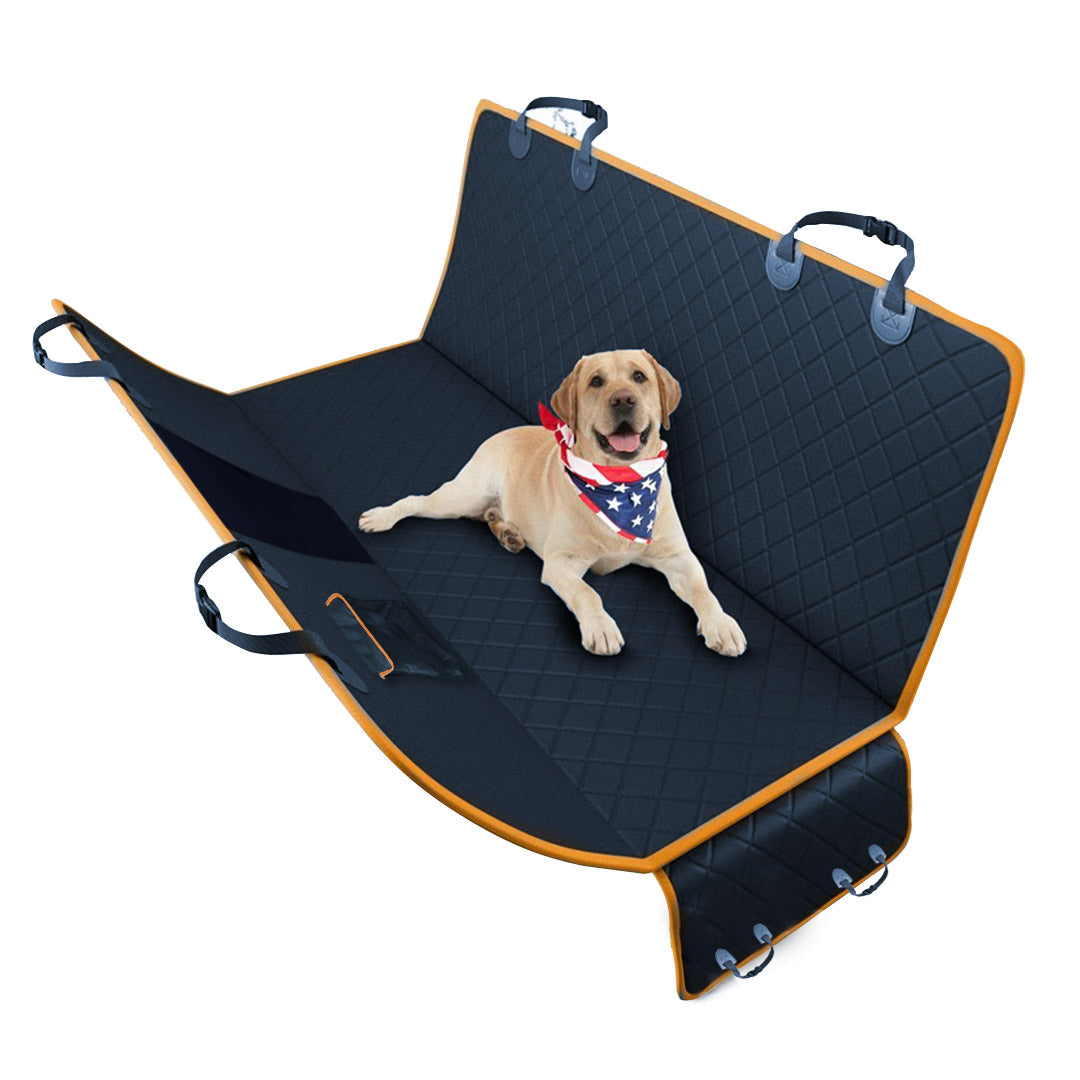 SOGA Oxford Cloth Waterproof Dog Car Cover Back Seat Protector Hammock Pet Mat Black - Cafe Supply