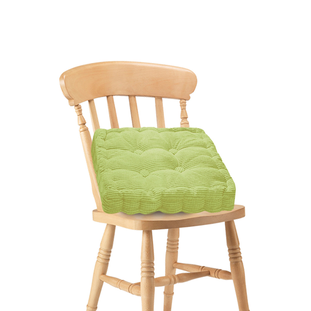 SOGA Green Square Cushion Soft Leaning Plush Backrest Throw Seat Pillow Home Office Sofa Decor - Cafe Supply