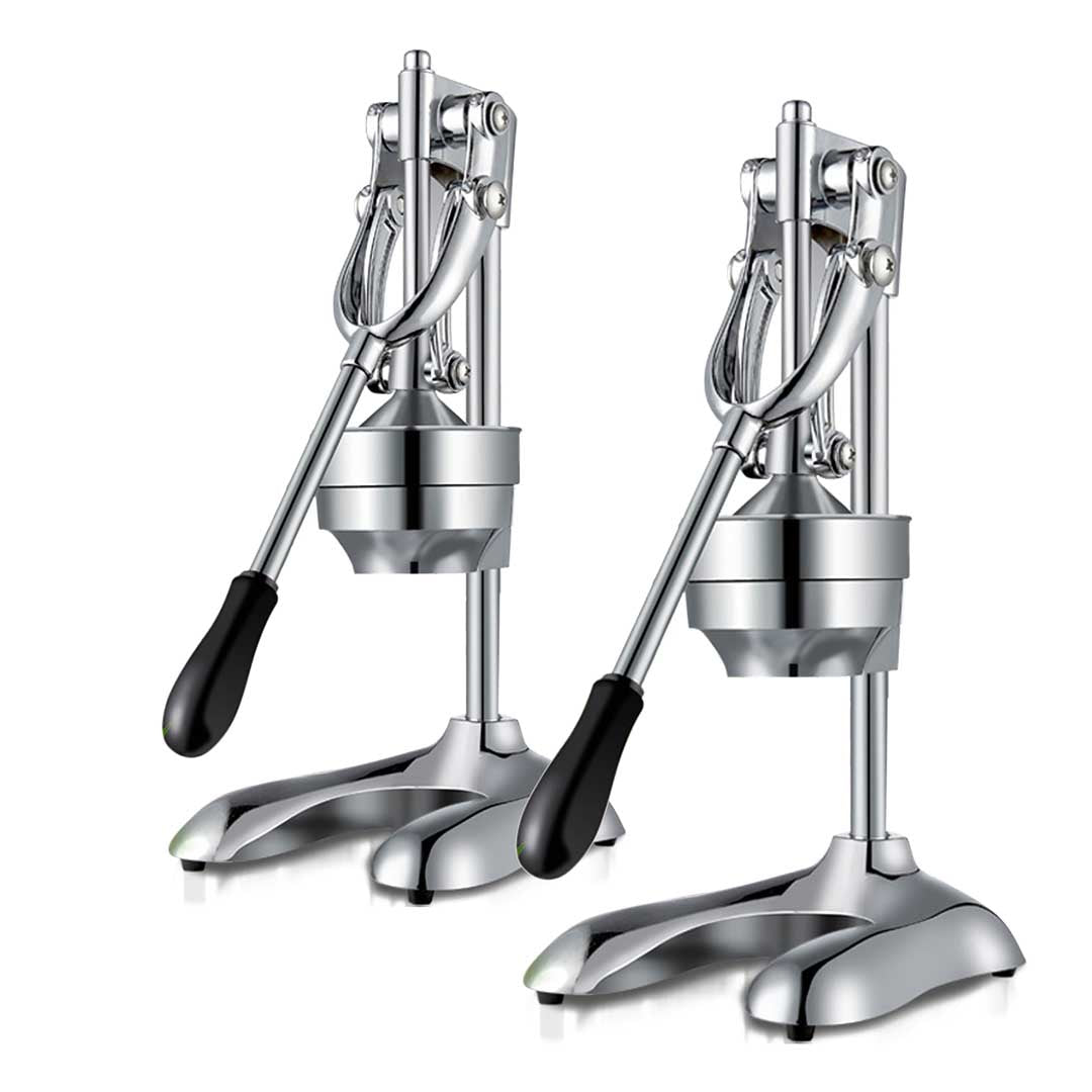 SOGA 2x Stainless Steel Manual Juicer Hand Press Juice Extractor Squeezer Orange Citrus - Cafe Supply