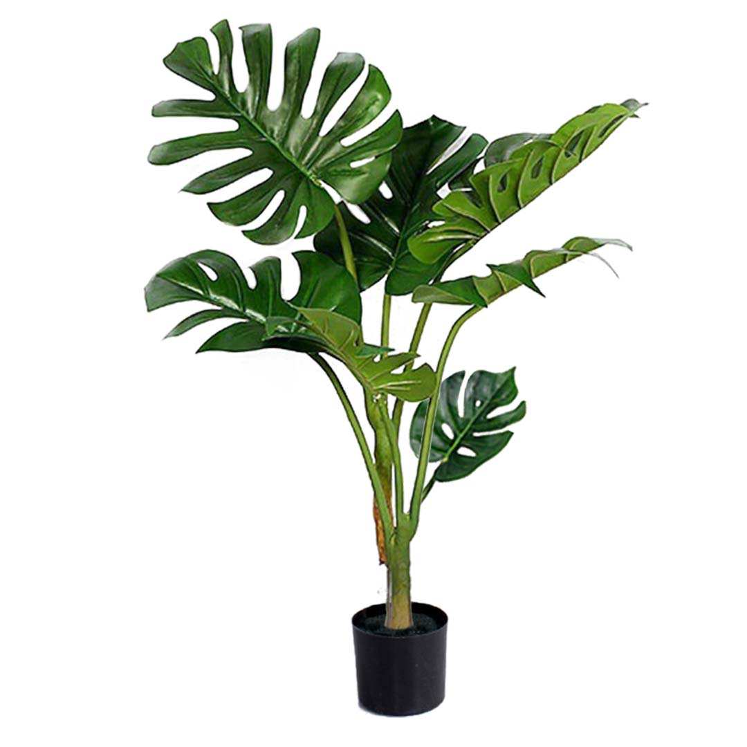 SOGA 120cm Artificial Green Indoor Turtle Back Fake Decoration Tree Flower Pot Plant - Cafe Supply