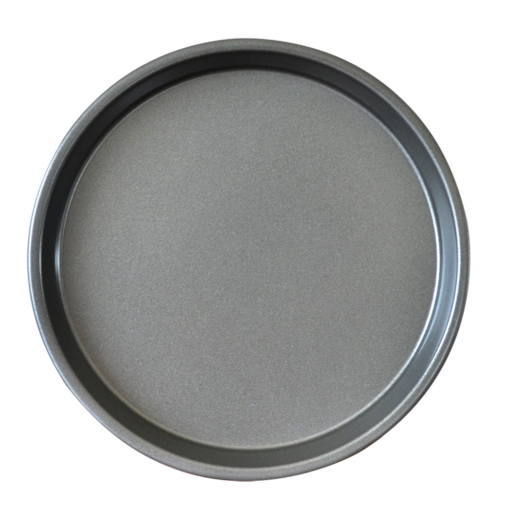 SOGA 7-inch Round Black Steel Non-stick Pizza Tray Oven Baking Plate Pan - Cafe Supply