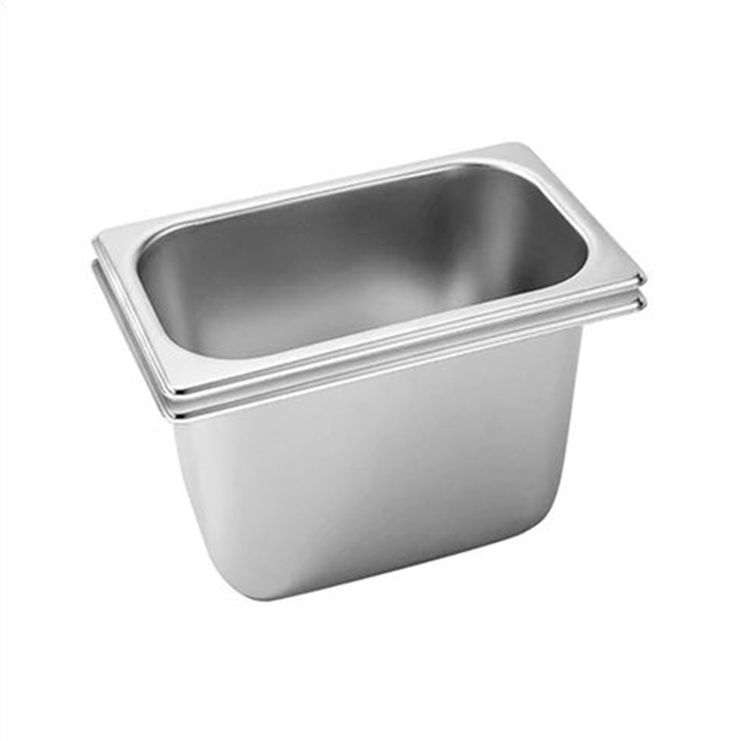 SOGA 2X Gastronorm GN Pan Full Size 1/3 GN Pan 20cm Deep Stainless Steel Tray - Cafe Supply