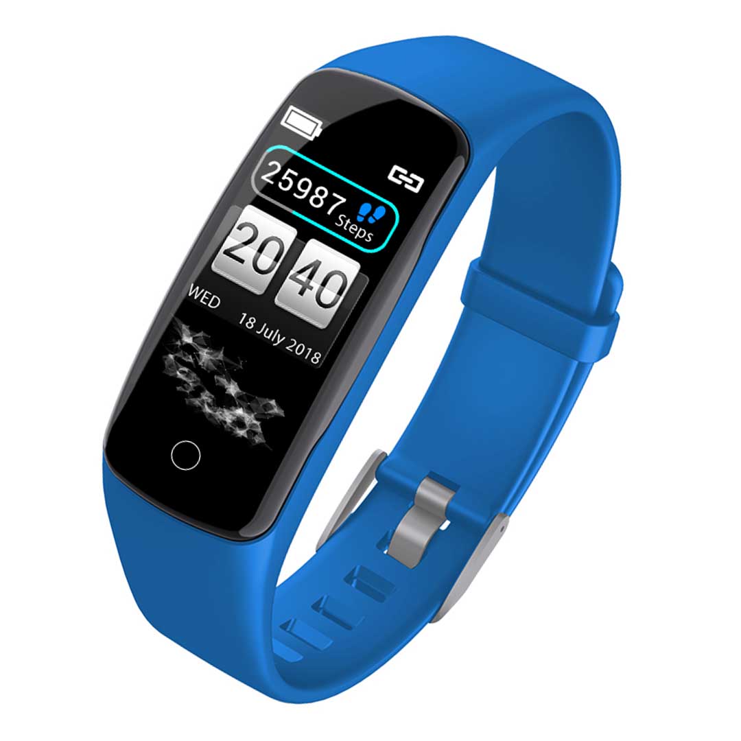 SOGA Sport Monitor Wrist Touch Fitness Tracker Smart Watch Blue - Cafe Supply