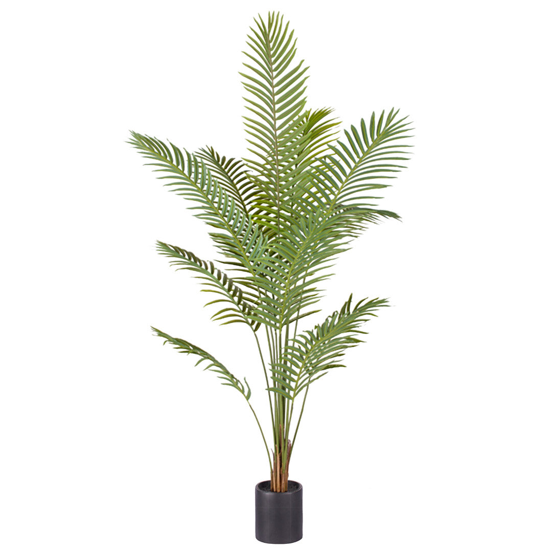 SOGA 210cm Green Artificial Indoor Rogue Areca Palm Tree Fake Tropical Plant Home Office Decor - Cafe Supply