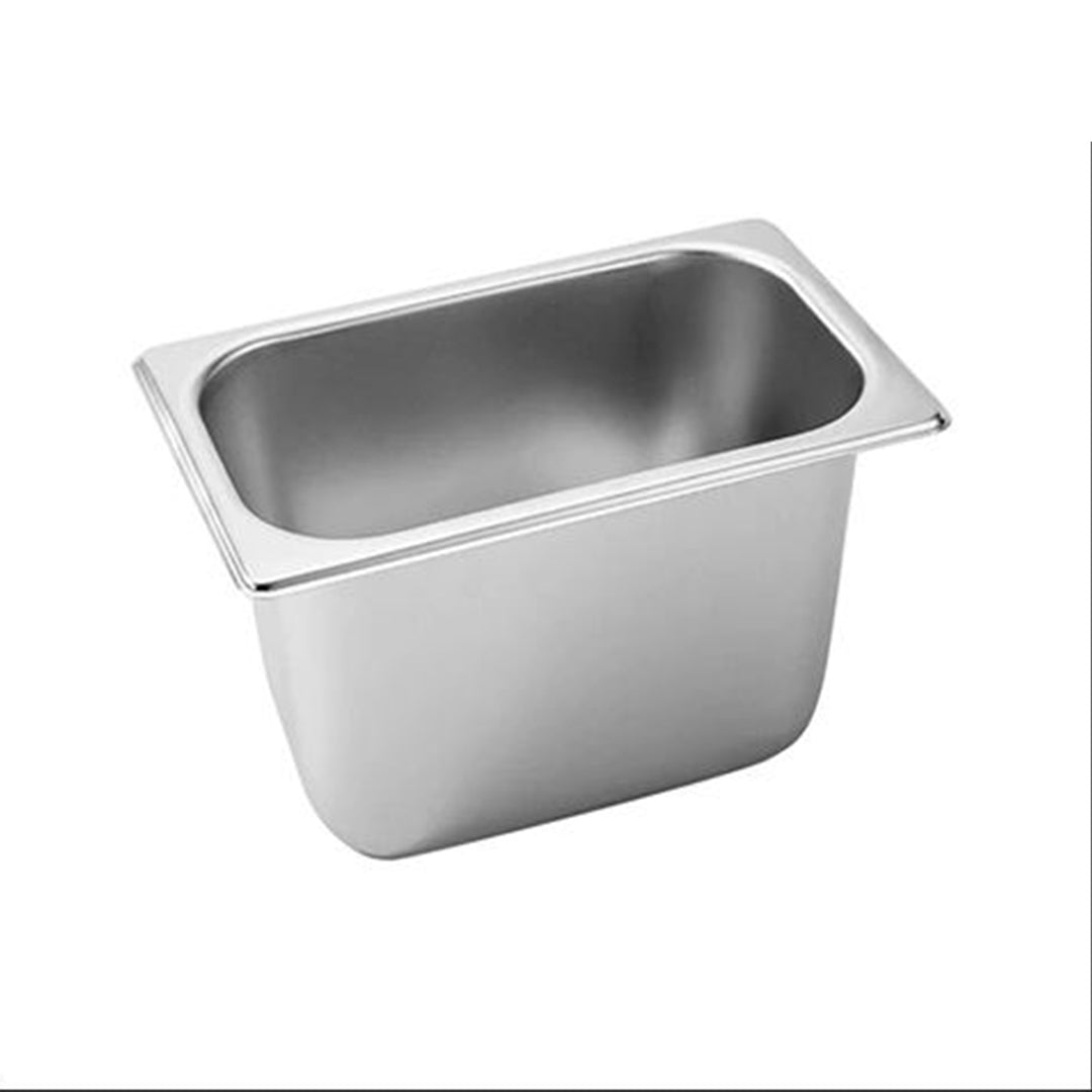 SOGA Gastronorm GN Pan Full Size 1/3 GN Pan 20cm Deep Stainless Steel Tray - Cafe Supply
