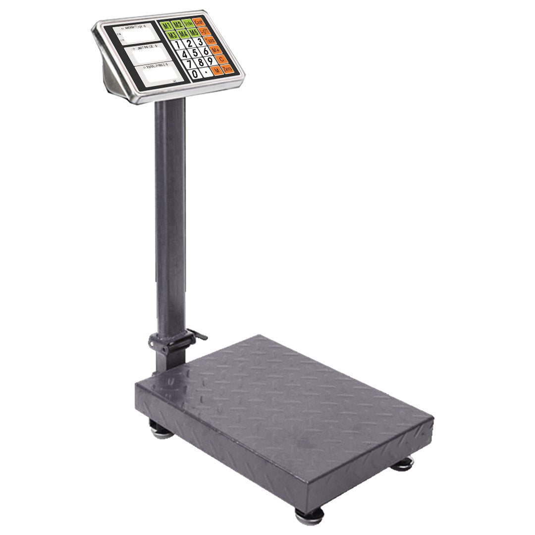 SOGA 300kg Electronic Digital Platform Scale Computing Shop Postal Scale Black - Cafe Supply