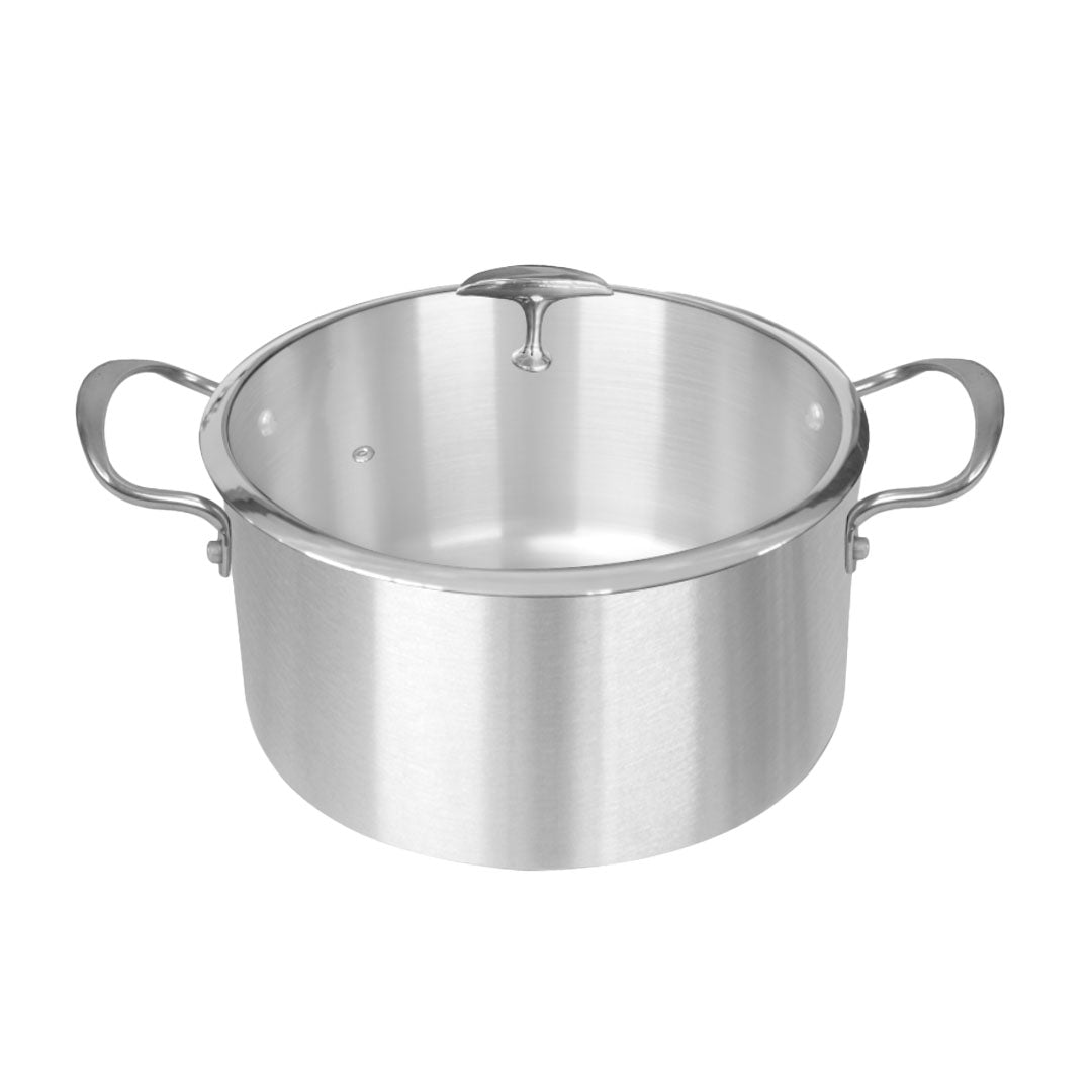 SOGA Stainless Steel 26cm Casserole With Lid Induction Cookware - Cafe Supply