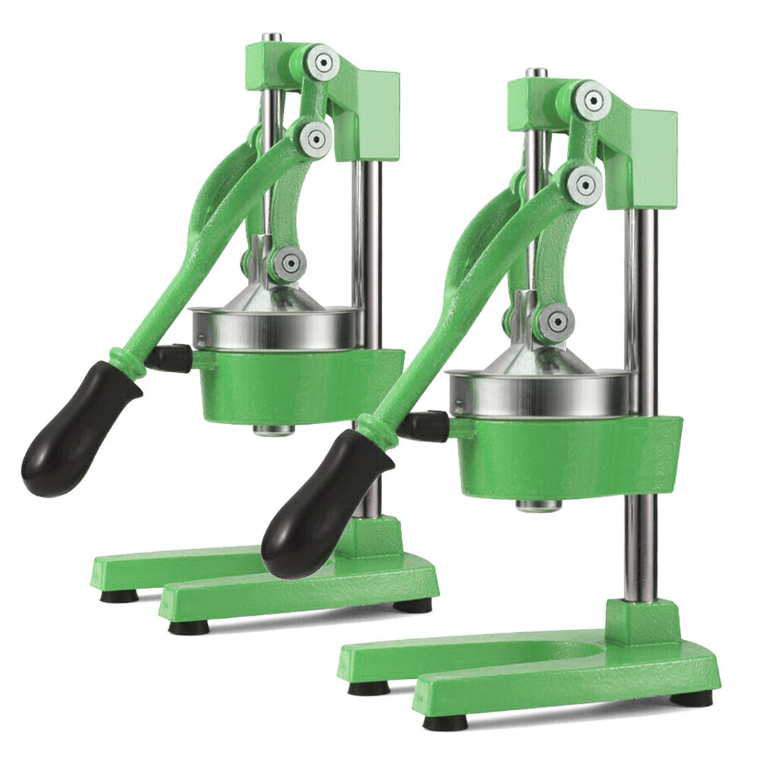 SOGA 2X Commercial Manual Juicer Hand Press Juice Extractor Squeezer Orange Citrus Green - Cafe Supply