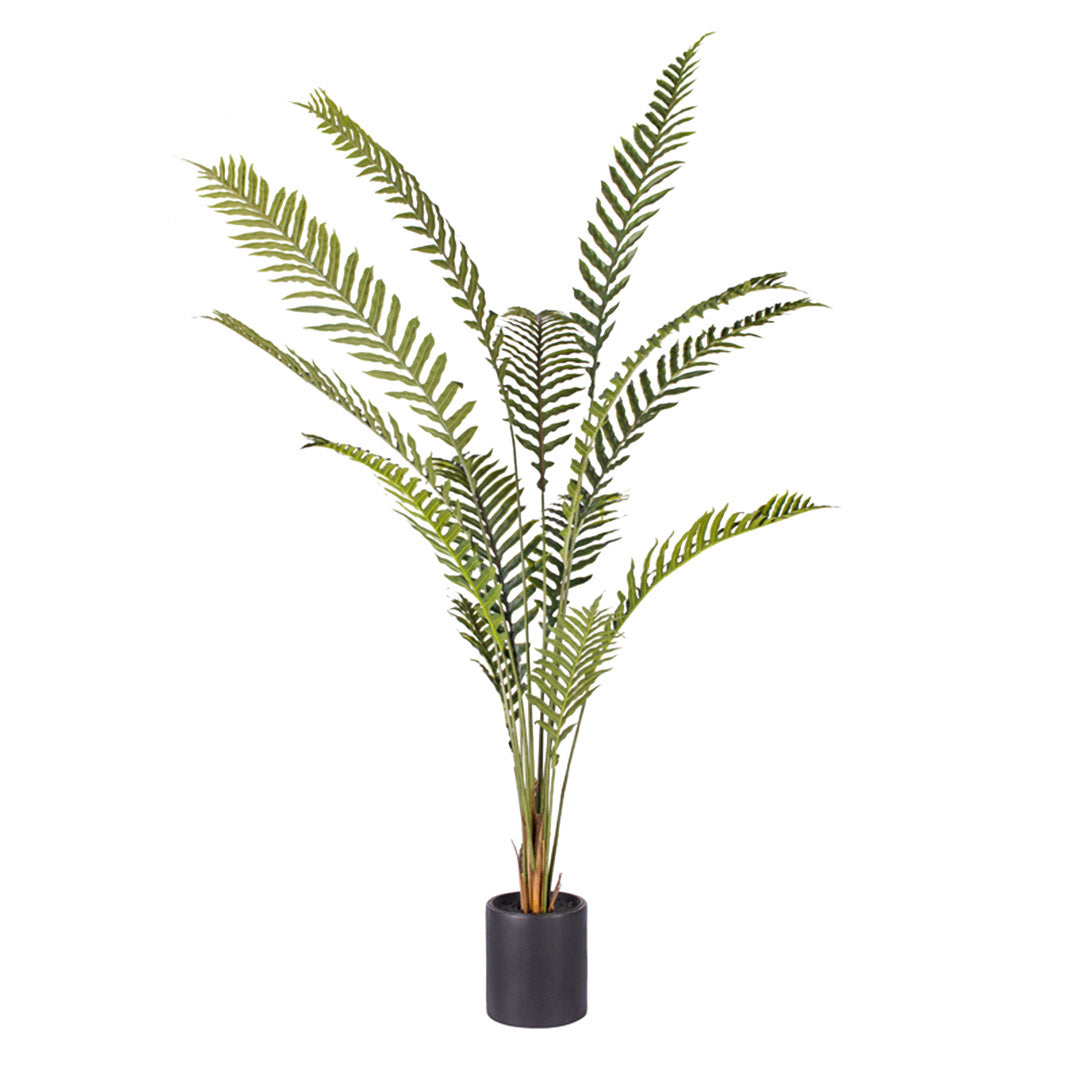 SOGA 240cm Artificial Green Rogue Hares Foot Fern Tree Fake Tropical Indoor Plant Home Office Decor - Cafe Supply