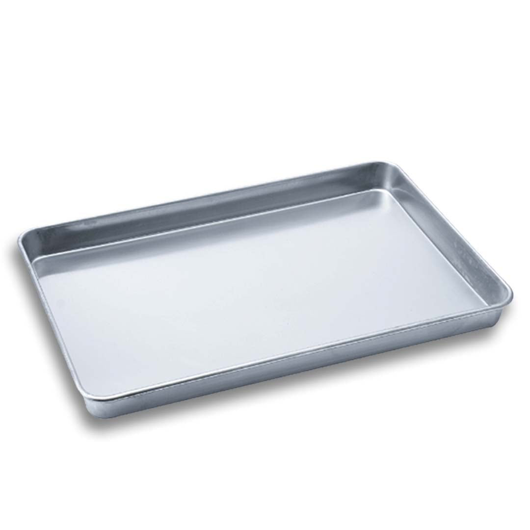 SOGA Aluminium Oven Baking Pan Cooking Tray for Baker Gastronorm 60*40*5cm - Cafe Supply