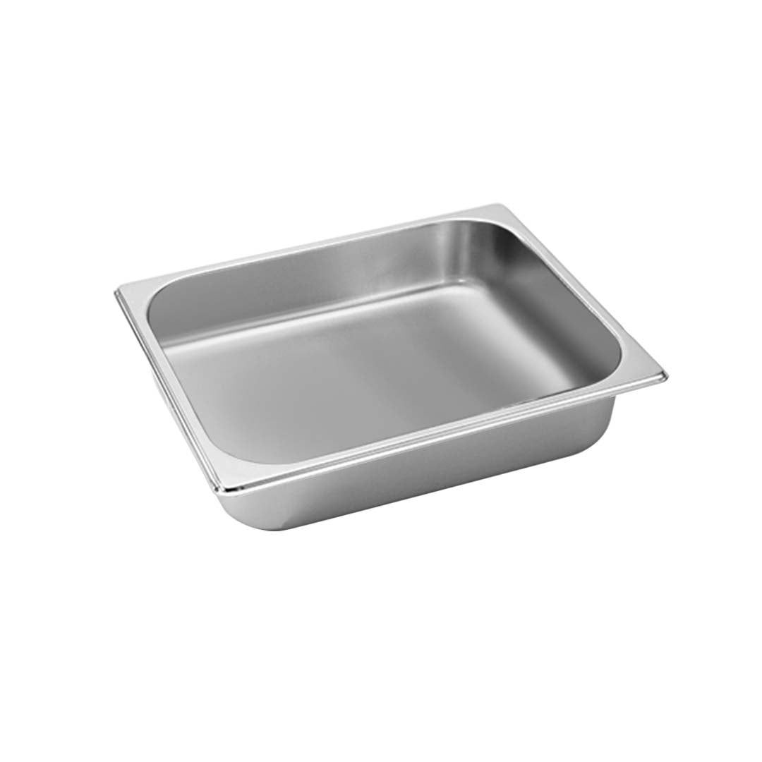 SOGA Gastronorm GN Pan Full Size 1/2 GN Pan 6.5cm Deep Stainless Steel Tray - Cafe Supply