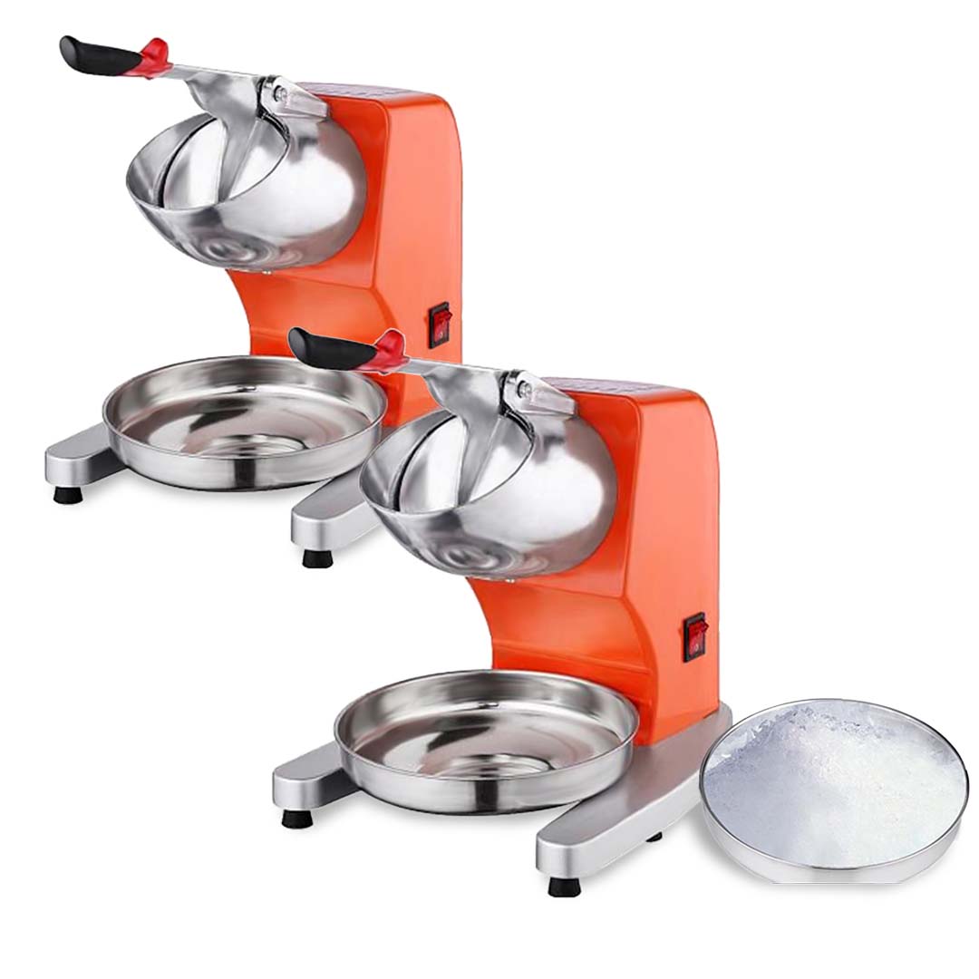 SOGA 2X Commercial Electric Ice Shaver Crusher Slicer Machine Smoothie Maker - Cafe Supply