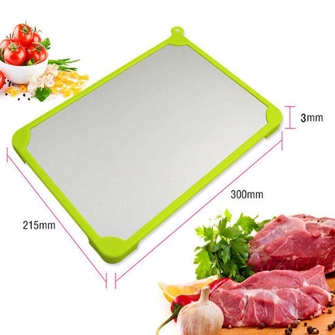 SOGA 2X Kitchen Fast Defrosting Tray The Safest Way to Defrost Meat or Frozen Food - Cafe Supply