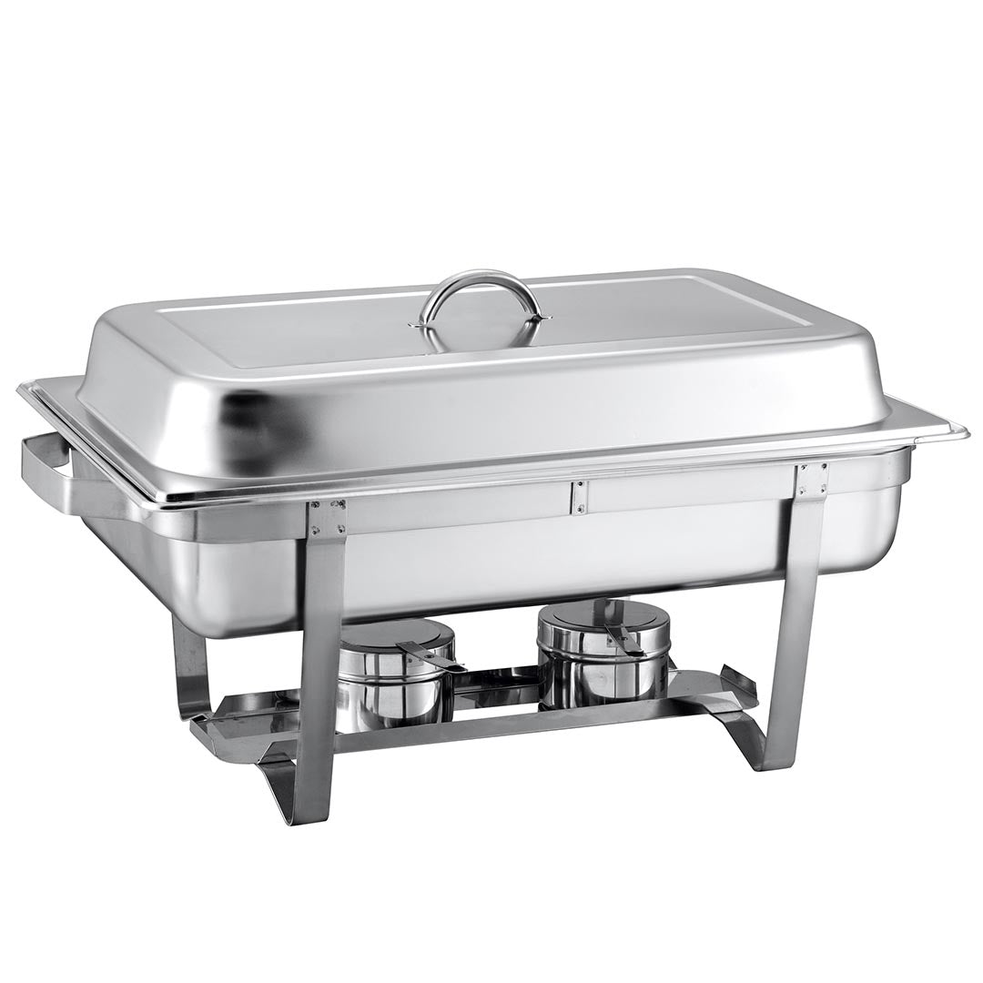 SOGA 3L Triple Tray Stainless Steel Chafing Food Warmer Catering Dish - Cafe Supply