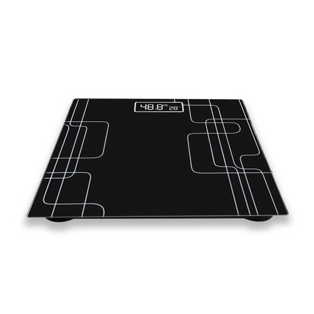 SOGA 180kg Electronic Talking Scale Weight Fitness Glass Bathroom Scale LCD Display - Cafe Supply