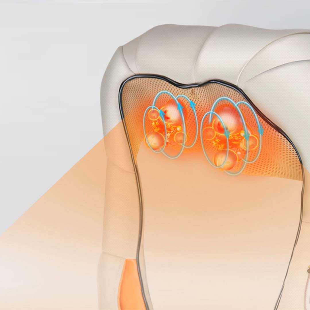 SOGA 2X Electric Kneading Neck Shoulder Arm Body Massager With Heat Health Care - Cafe Supply