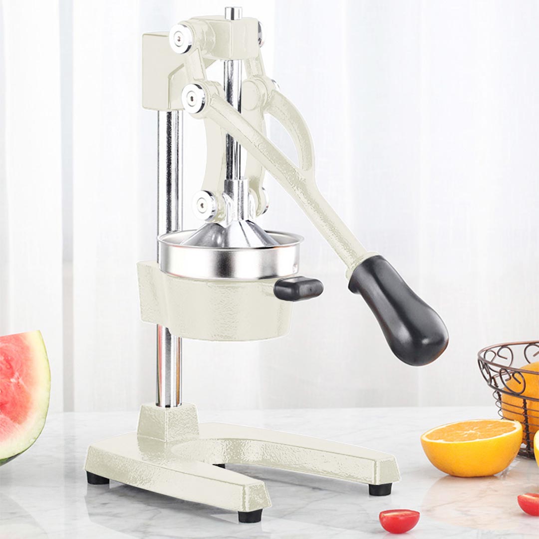 SOGA 2X Commercial Manual Juicer Hand Press Juice Extractor Squeezer Orange Citrus White - Cafe Supply