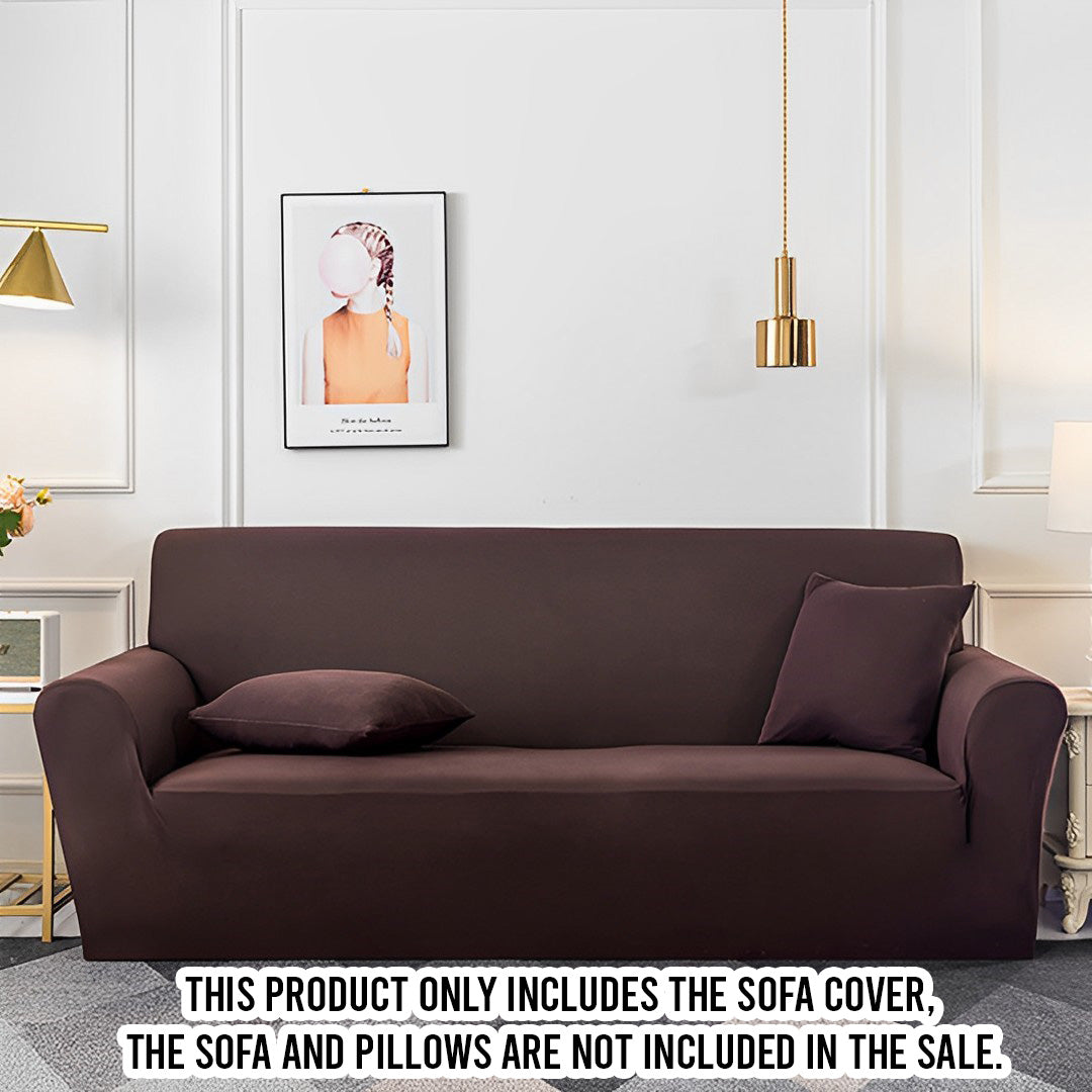 SOGA 2-Seater Coffee Sofa Cover Couch Protector High Stretch Lounge Slipcover Home Decor - Cafe Supply