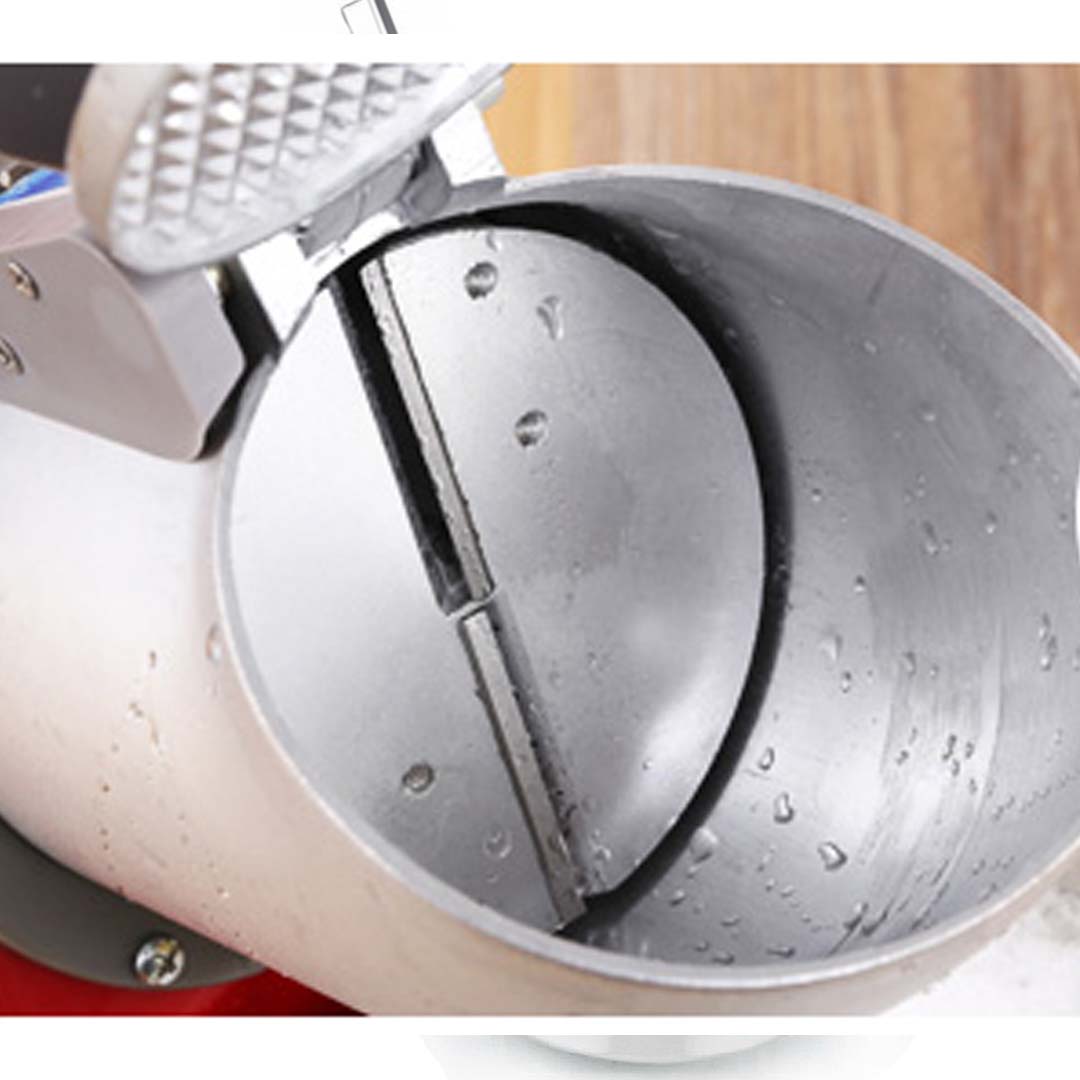 SOGA Dual Blade Ice Shaver Electric Stainless Steel Ice Crusher Slicer Machine Commercial - Cafe Supply