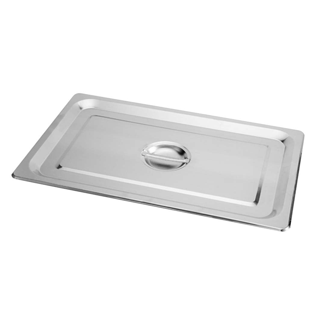 SOGA Gastronorm GN Pan Full Size 1/1 GN Pan 20cm Deep Stainless Steel Tray With Lid - Cafe Supply