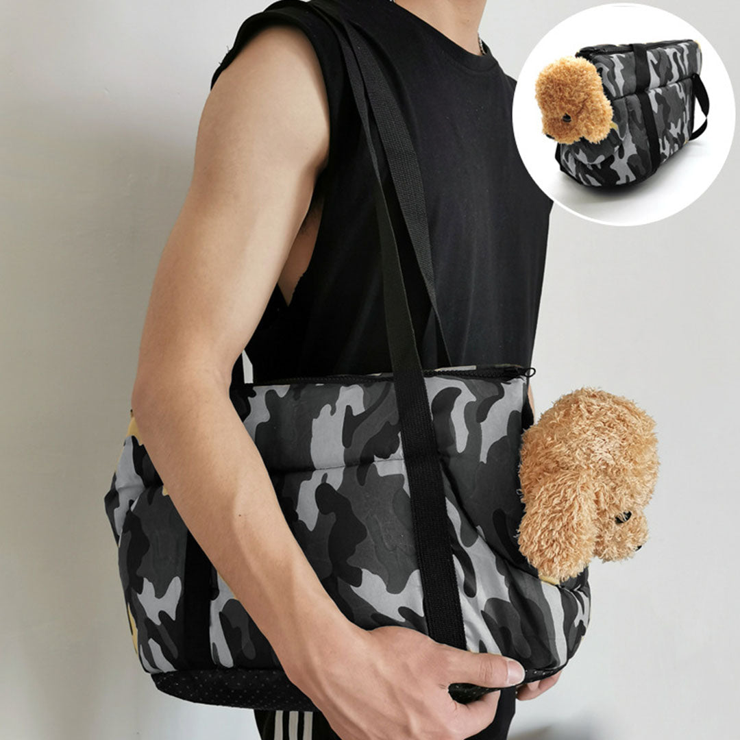 SOGA Green Waterproof Pet Carrier Bag Warm Tote Pouch Breathable Mesh Dog Cat Travel Essentials - Cafe Supply