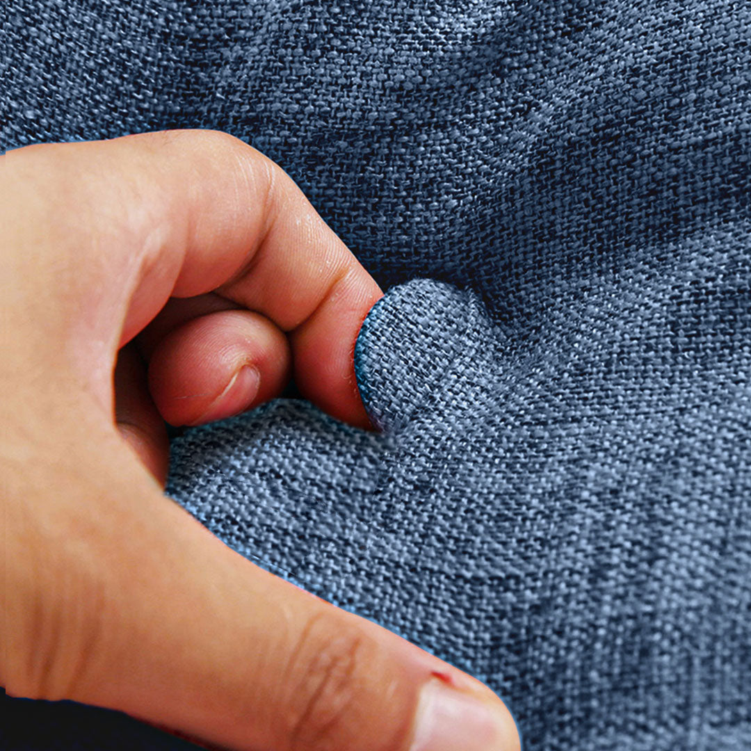 SOGA 2X 180cm Blue Triangular Wedge Bed Pillow Headboard Backrest Bedside Tatami Cushion Home Decor - Cafe Supply