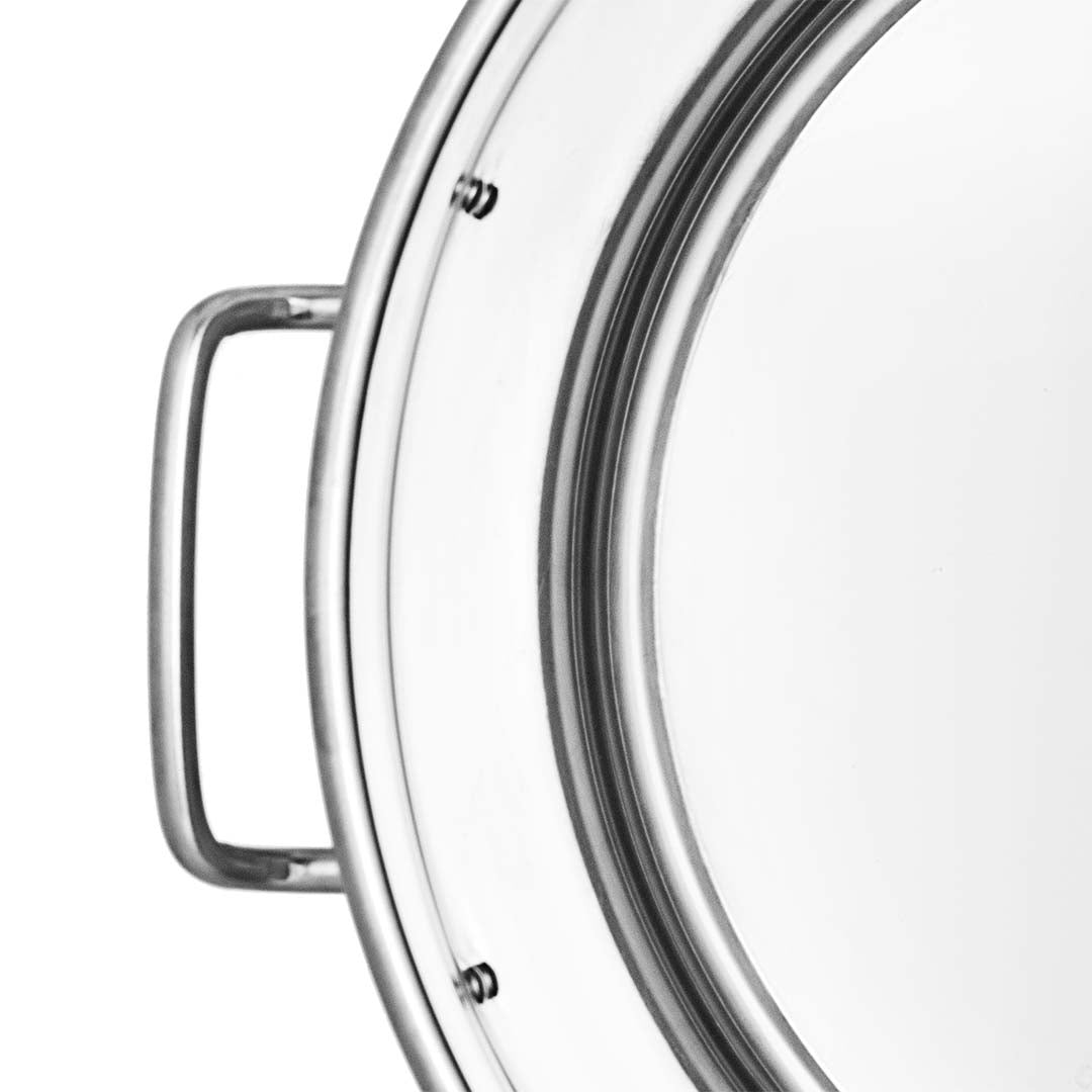 SOGA Stainless Steel Brewery Pot 33L With Beer Valve 35*35cm - Cafe Supply