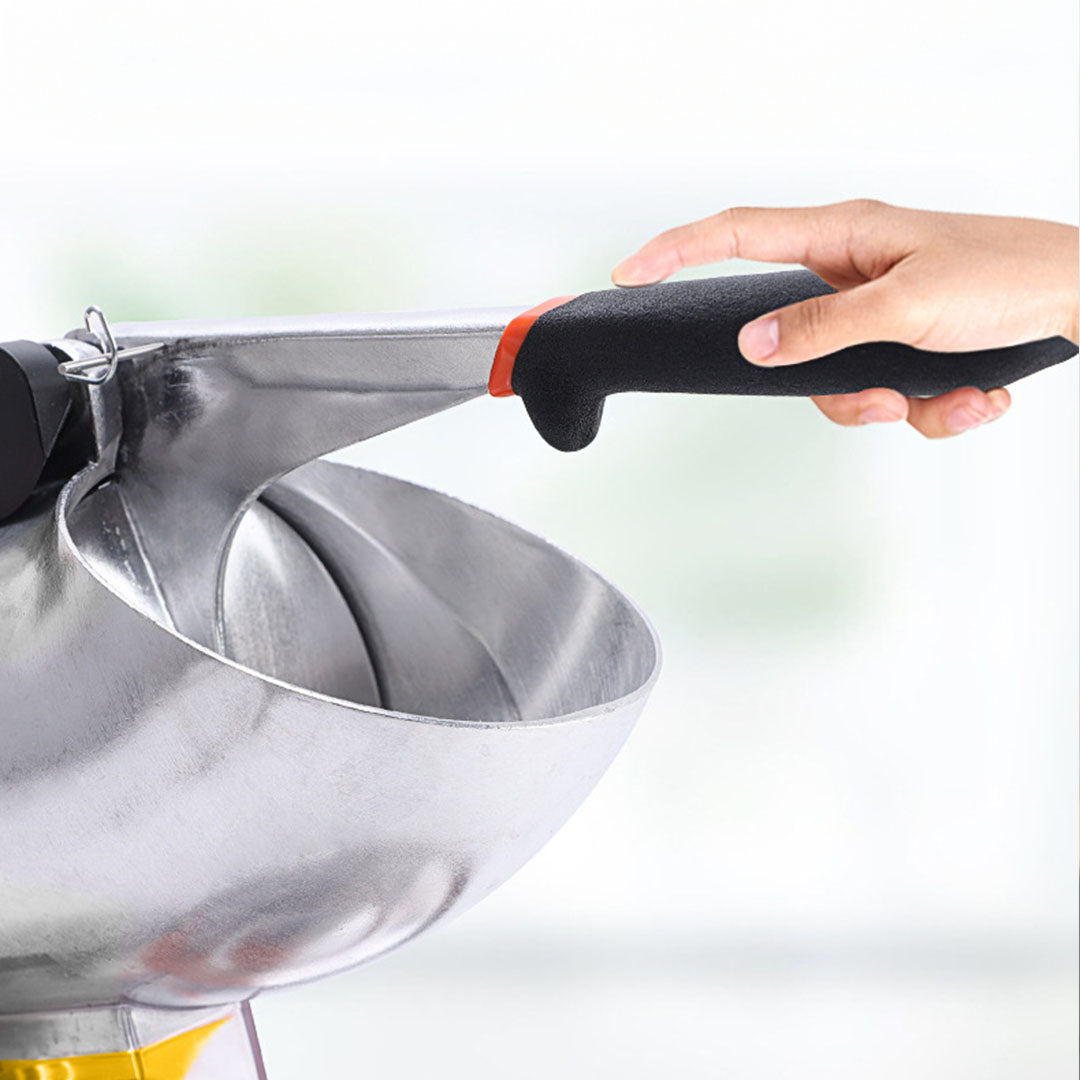 SOGA Ice Shaver Electric Stainless Steel Ice Crusher Slicer Machine Commercial Yellow - Cafe Supply