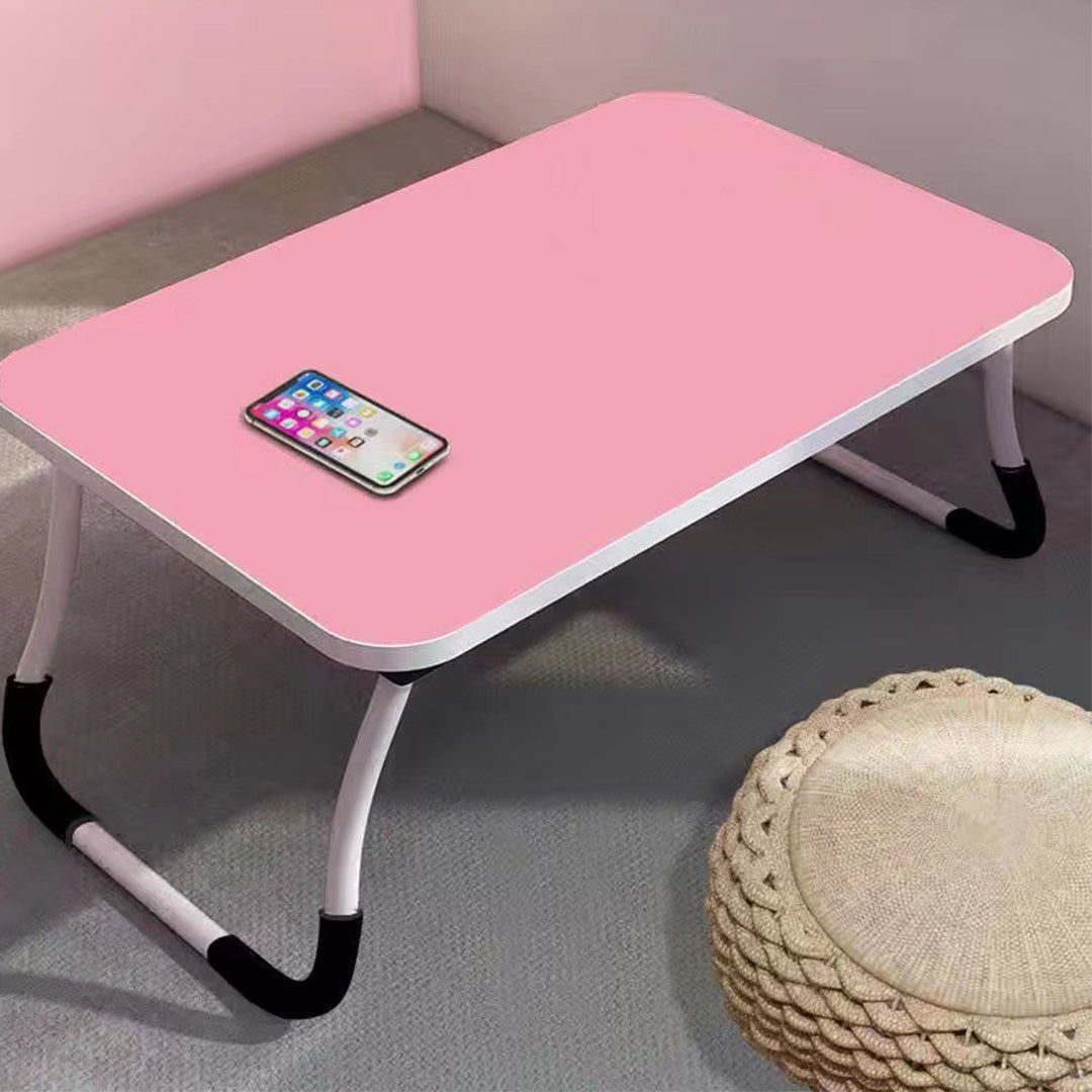 SOGA 2X Pink Portable Bed Table Adjustable Foldable Bed Sofa Study Table Laptop Mini Desk Breakfast Tray Home Decor - Cafe Supply