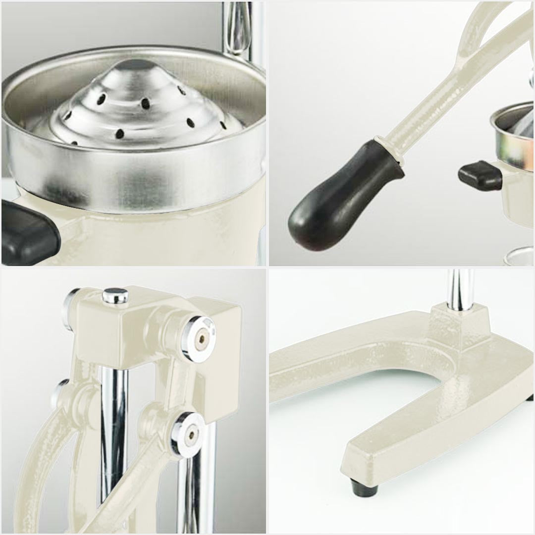 SOGA 2X Commercial Manual Juicer Hand Press Juice Extractor Squeezer Orange Citrus White - Cafe Supply