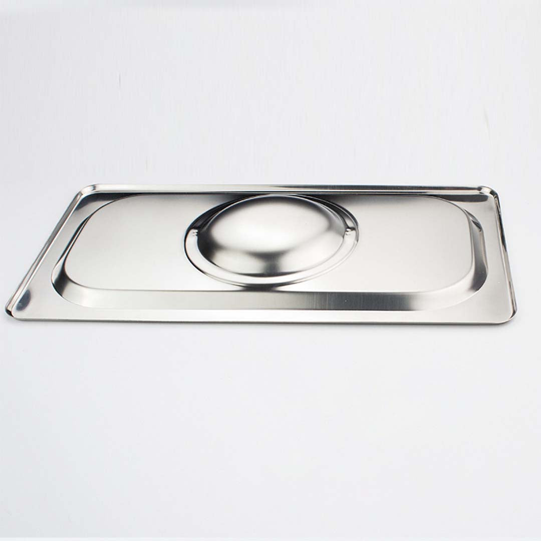 SOGA 2X Gastronorm GN Pan Lid Full Size 1/1 Stainless Steel Tray Top Cover - Cafe Supply