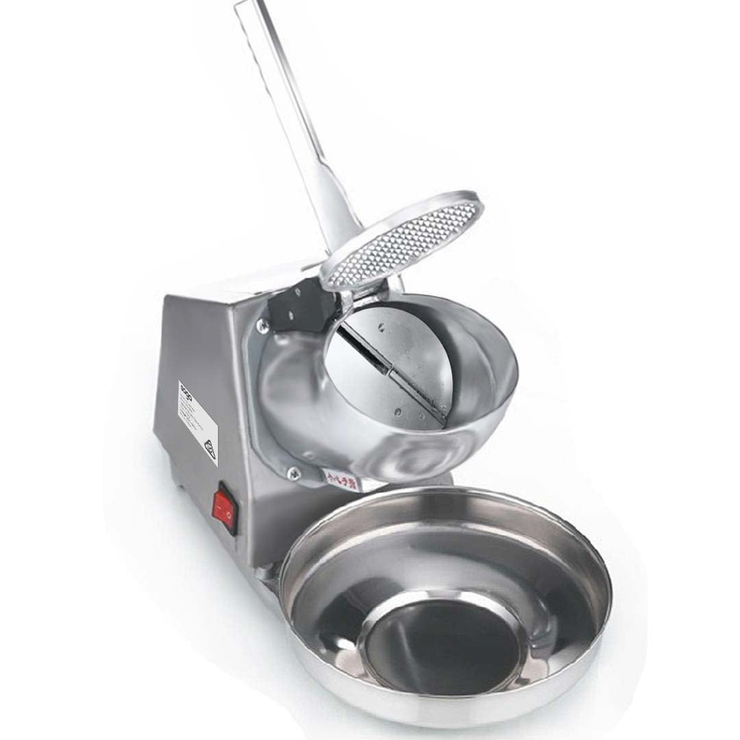 SOGA Dual Blade Ice Shaver Electric Stainless Steel Ice Crusher Slicer Machine Commercial - Cafe Supply
