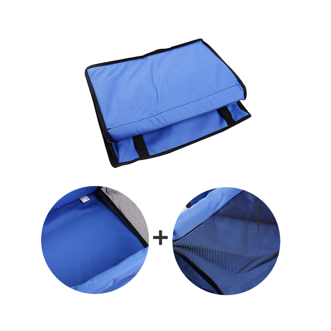 SOGA Waterproof Pet Booster Car Seat Breathable Mesh Safety Travel Portable Dog Carrier Bag - Cafe Supply