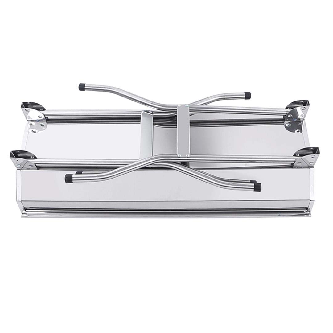 SOGA Skewers Grill Portable Stainless Steel Charcoal BBQ Outdoor 6-8 Persons - Cafe Supply