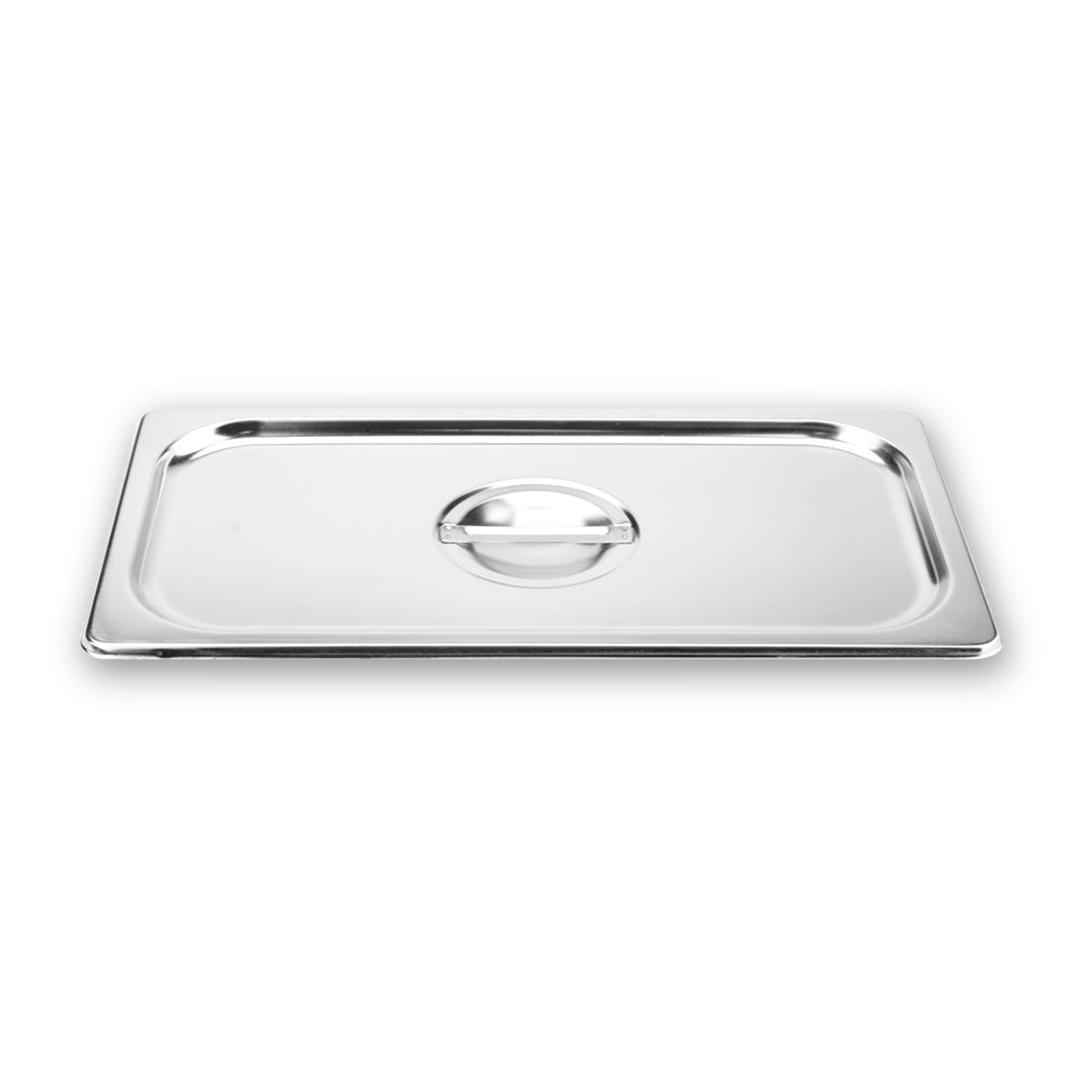 SOGA 2X Gastronorm GN Pan Lid Full Size 1/3 Stainless Steel Tray Top Cover - Cafe Supply