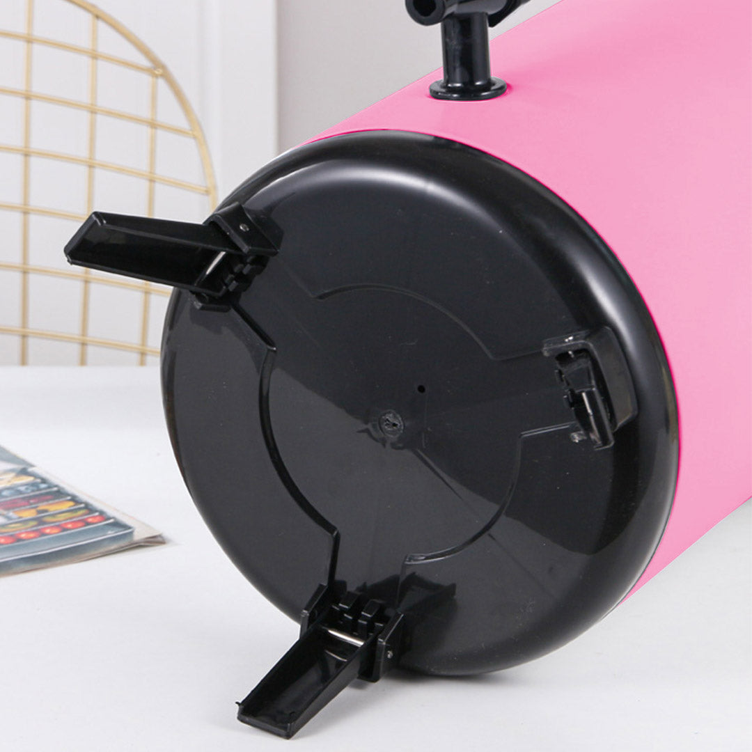 SOGA 12L Stainless Steel Insulated Milk Tea Barrel Hot and Cold Beverage Dispenser Container with Faucet Pink - Cafe Supply