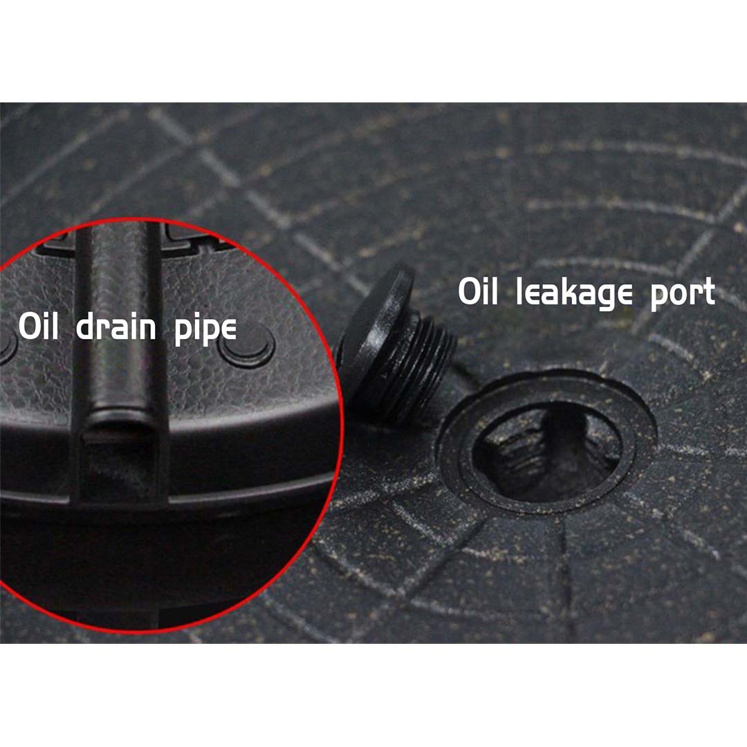 SOGA Portable Korean BBQ Butane Gas Stove Stone Grill Plate Non Stick Coated Round - Cafe Supply