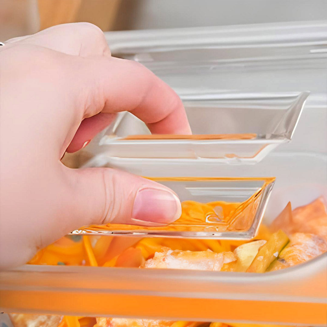 SOGA Clear Gastronorm 1/2 GN Lid Food Tray Top Cover Bundle of 6 - Cafe Supply