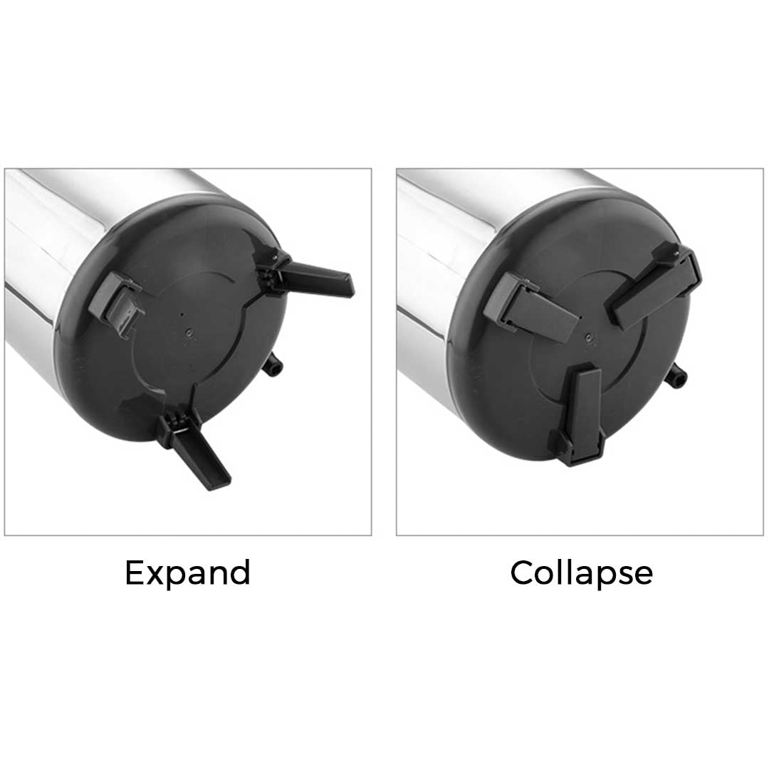 SOGA 2X 16L Portable Insulated Cold/Heat Coffee Tea Beer Barrel Brew Pot With Dispenser - Cafe Supply