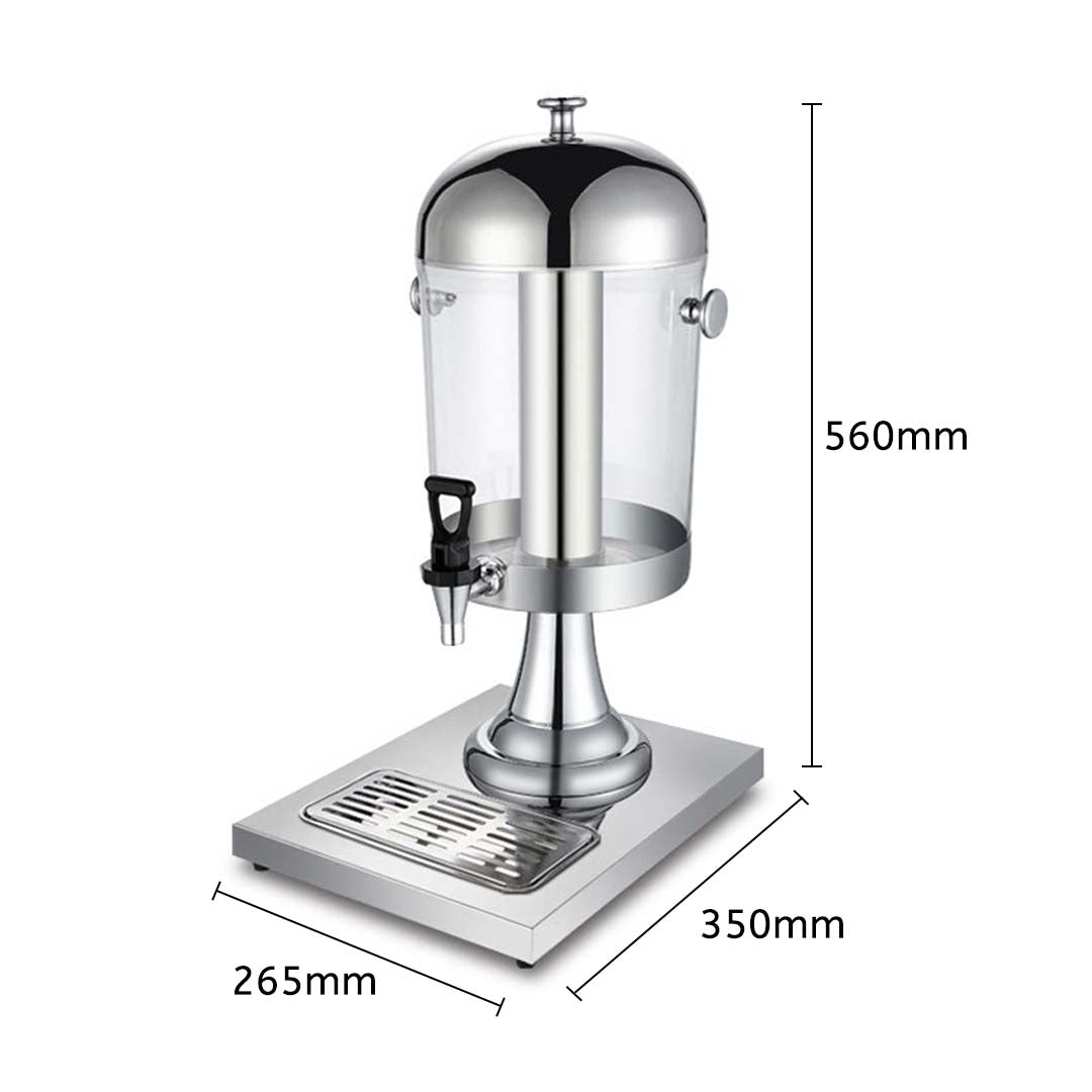 SOGA 2X Single 8L Juicer Water Milk Coffee Pump Beverage Drinking Utensils - Cafe Supply