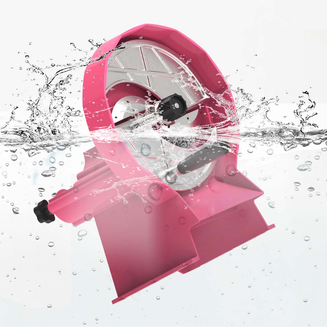 SOGA 2X Commercial Manual Vegetable Fruit Slicer Kitchen Cutter Machine Pink - Cafe Supply