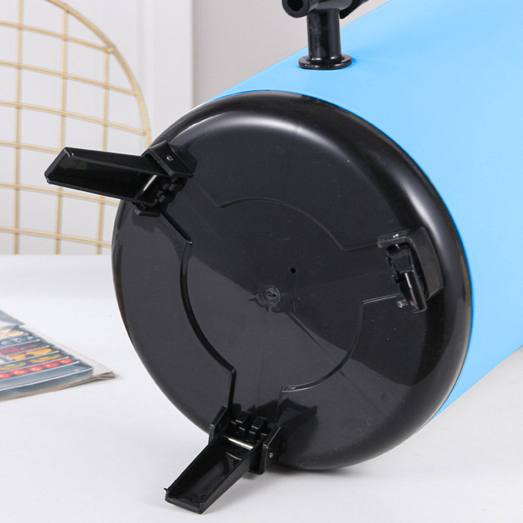 SOGA 14L Stainless Steel Insulated Milk Tea Barrel Hot and Cold Beverage Dispenser Container with Faucet Blue - Cafe Supply