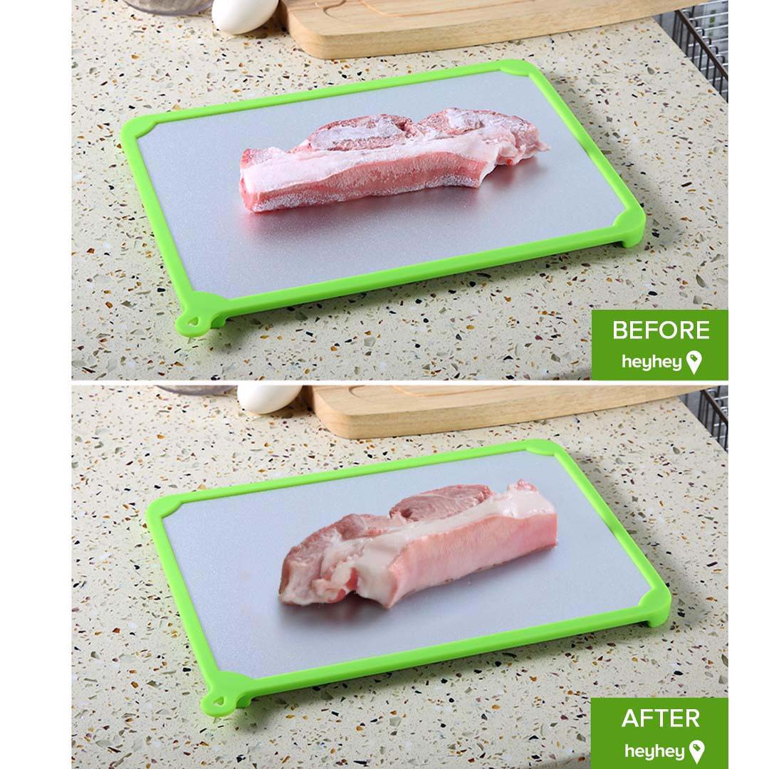 SOGA 2X Kitchen Fast Defrosting Tray The Safest Way to Defrost Meat or Frozen Food - Cafe Supply