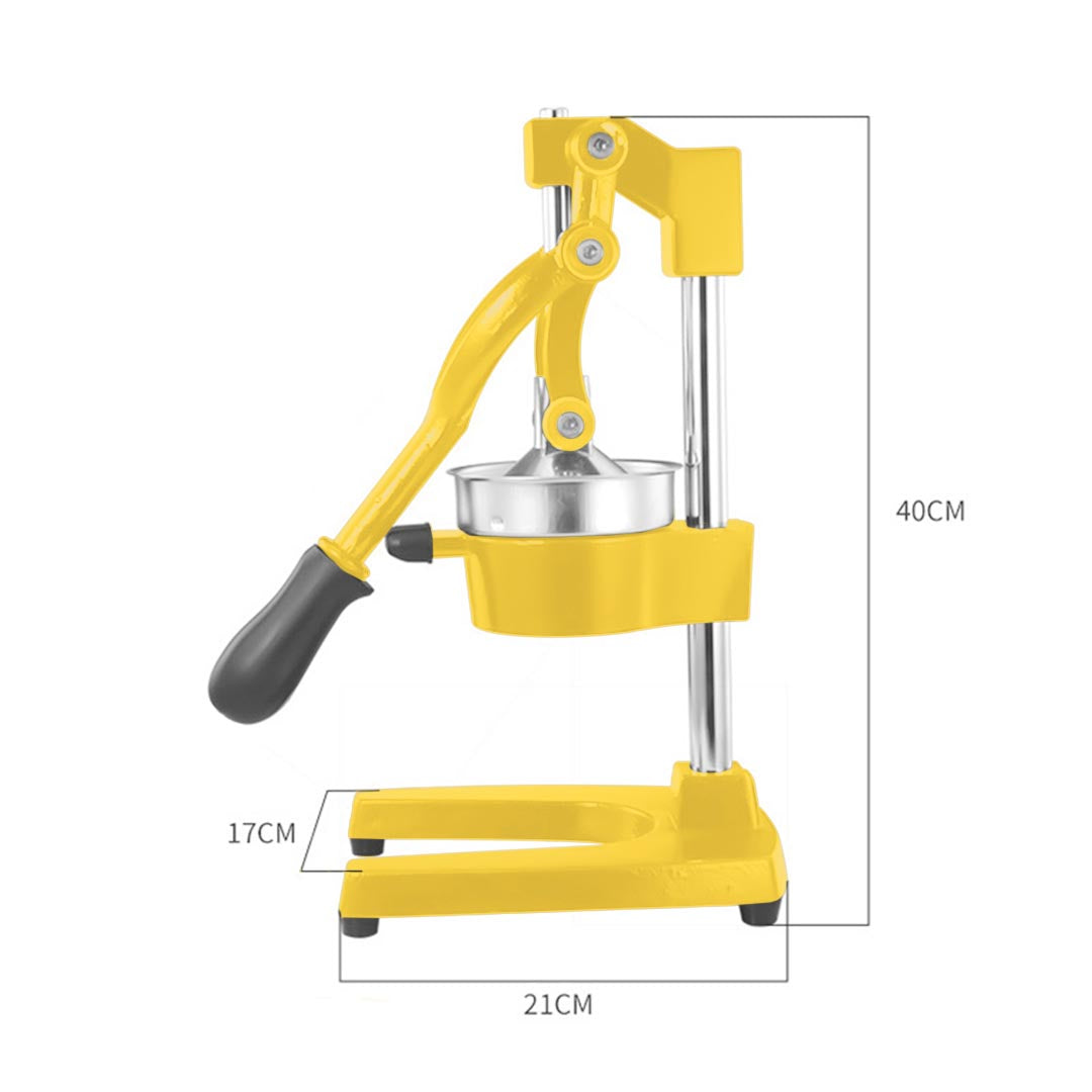 SOGA 2X Commercial Manual Juicer Hand Press Juice Extractor Squeezer Orange Citrus Yellow - Cafe Supply