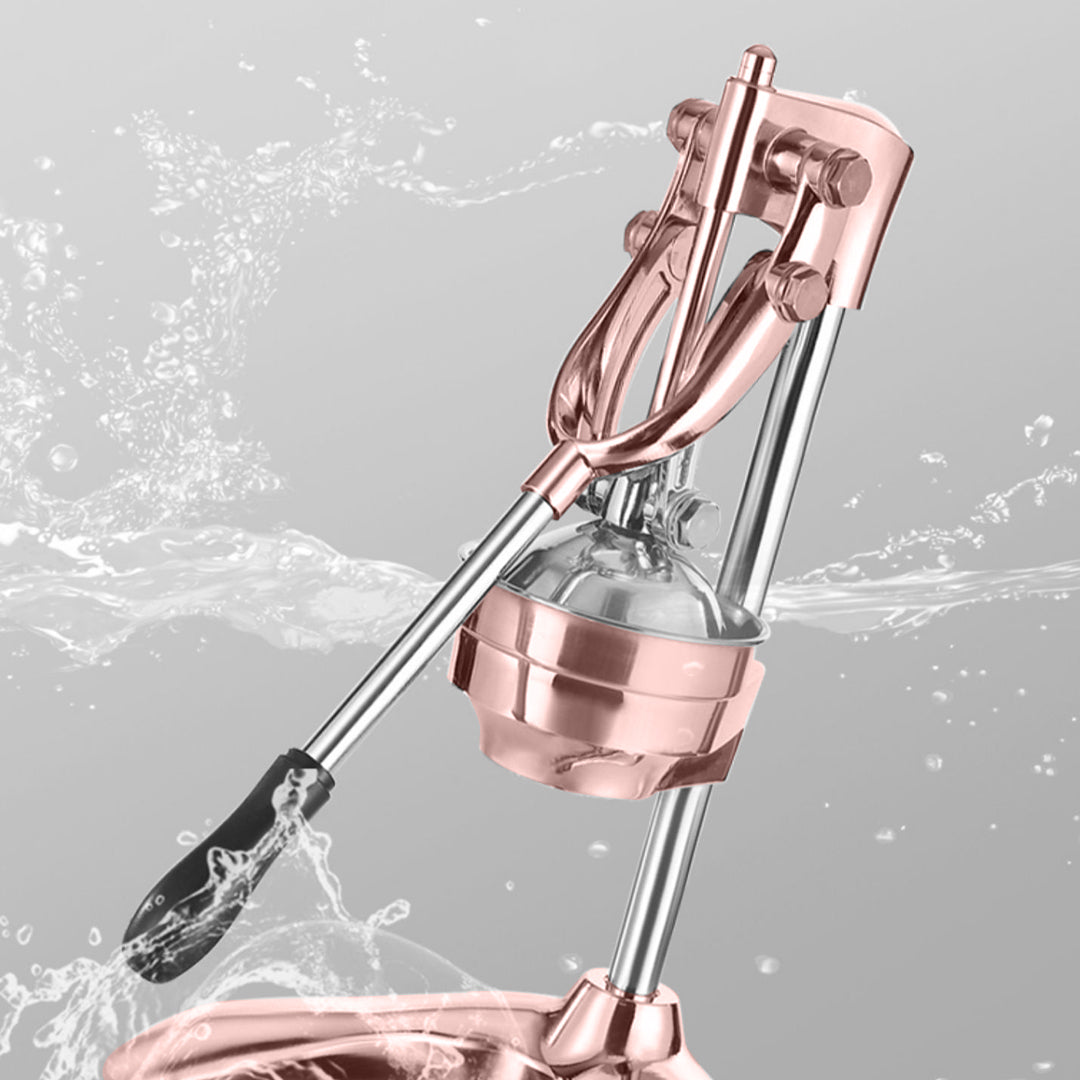 SOGA 2X Stainless Steel Manual Juicer Hand Press Juice Extractor Squeezer Lemon Orange Citrus Gold - Cafe Supply