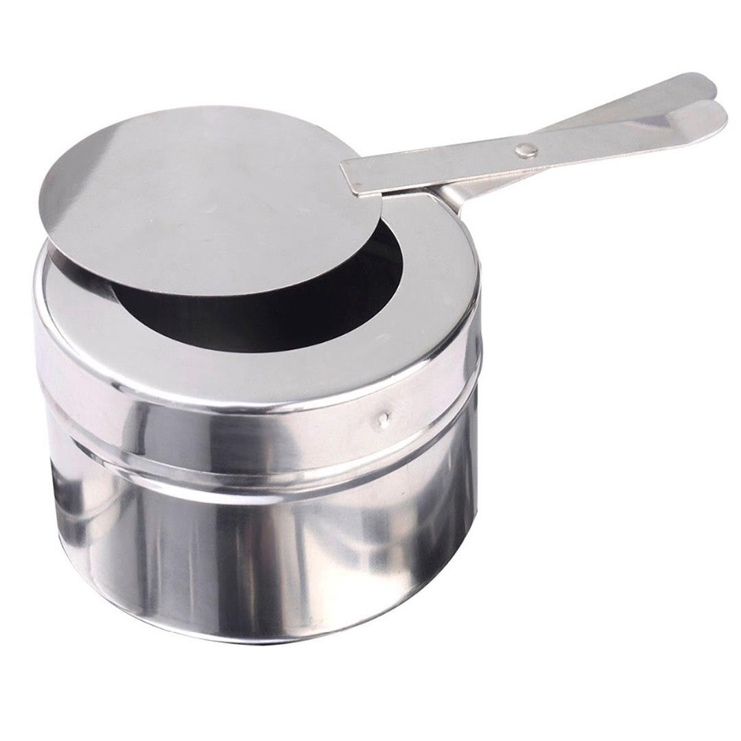 SOGA 6L Stainless Steel Chafing Food Warmer Catering Dish Round Roll Top - Cafe Supply